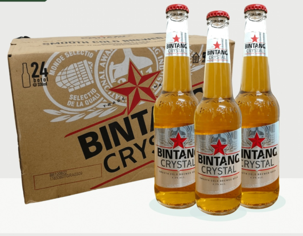 Bir Bintang Crystal pin
